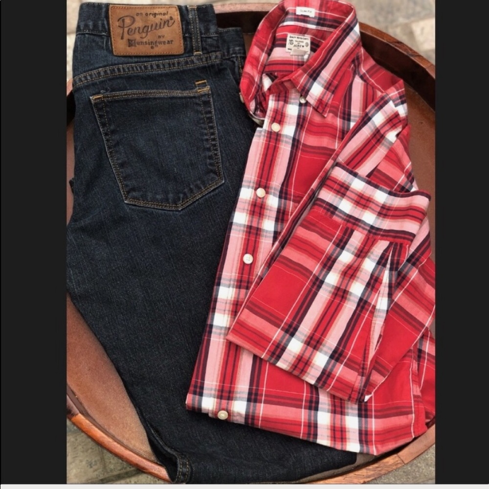 J. Crew Slim Fit Tailored Men’s Shirt Size Small